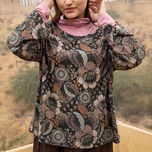 “Hana” top in organic cotton/modal | New